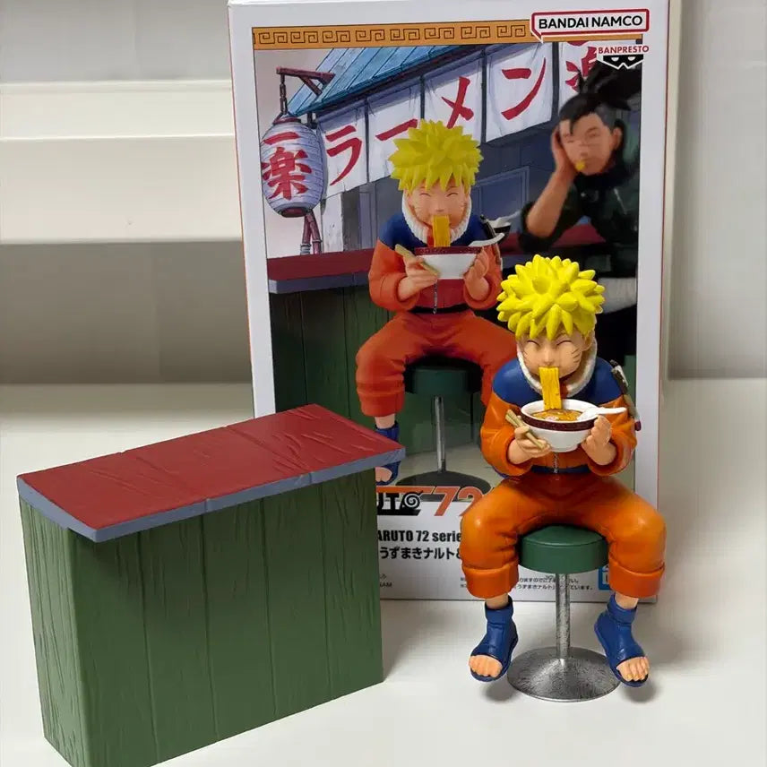 [BUNJANG] Naruto 72 Iruka Ramen Figure / 나루토72 일락라멘 피규어 이루카 나루토
