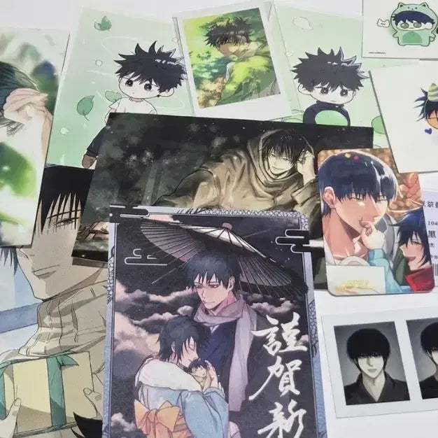 [BUNJANG] Jujutsu Kaisen Toji Fushiguro Megumi Birthday Goods / (택비 포함) 주술회전 후시구로 토우지 메구미 생일 포카 컵홀더