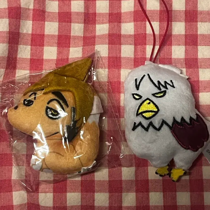 [BUNJANG] Miya Atsumu &amp; Ushijima Wakatoshi Animal Keychain Plush Bundle Set / 일괄)아츠무,우시지마 애니멀 키링 인형