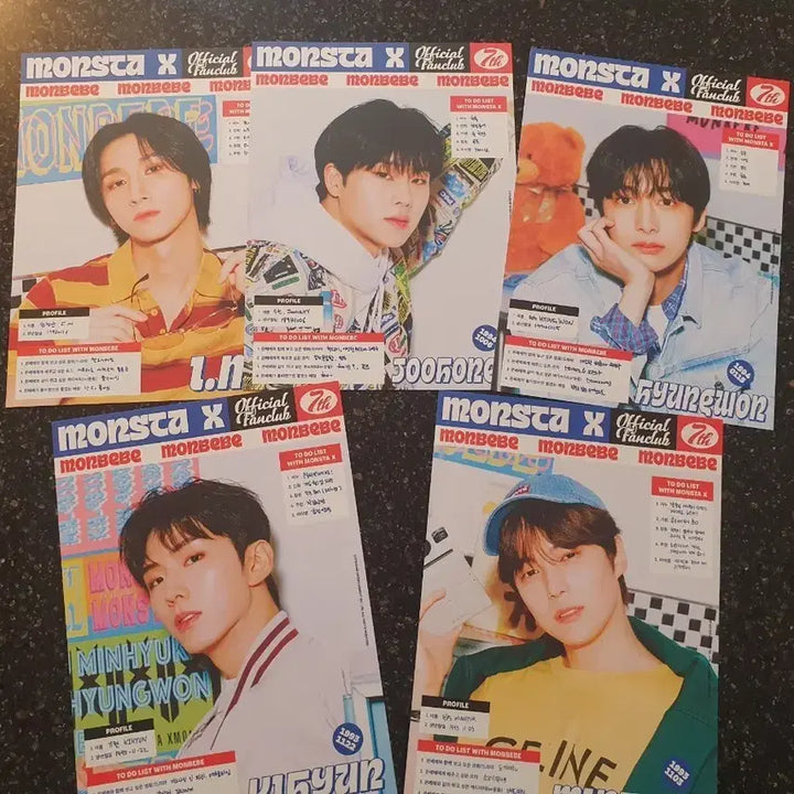 [BUNJANG] MONSTA X Photocard Bundle Set / (새상품)몬스타엑스 포토카드