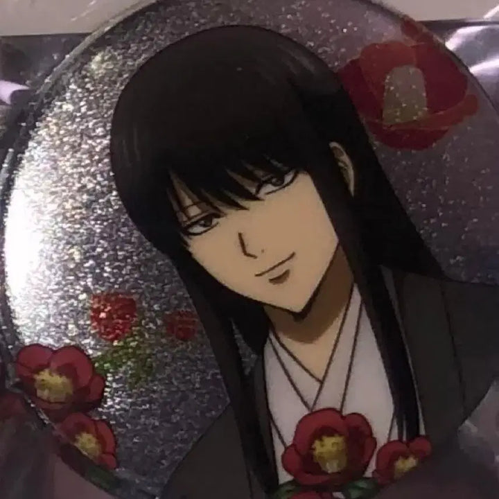 [BUNJANG] Gintama Katsura Can Badge / 은혼 카츠라 캔뱃지
