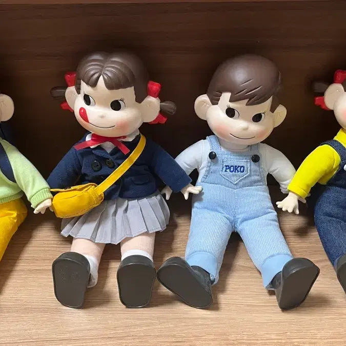 [BUNJANG] Peko-chan Dolls 4-Piece Set / 페코장 인형 4종세트