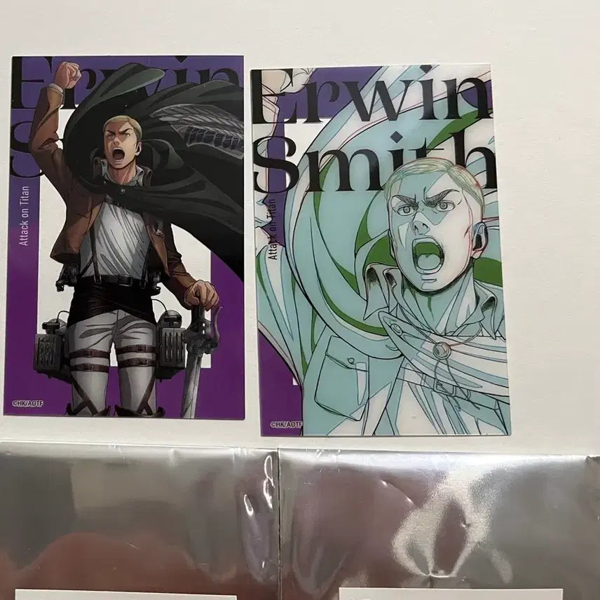 [BUNJANG] Attack on Titan Armin &amp; Erwin Animate Hongdae Pop-up Goods Bundle Set / 진격의거인 아르민 엘빈 애니메이트 홍대 팝업 굿즈 일괄