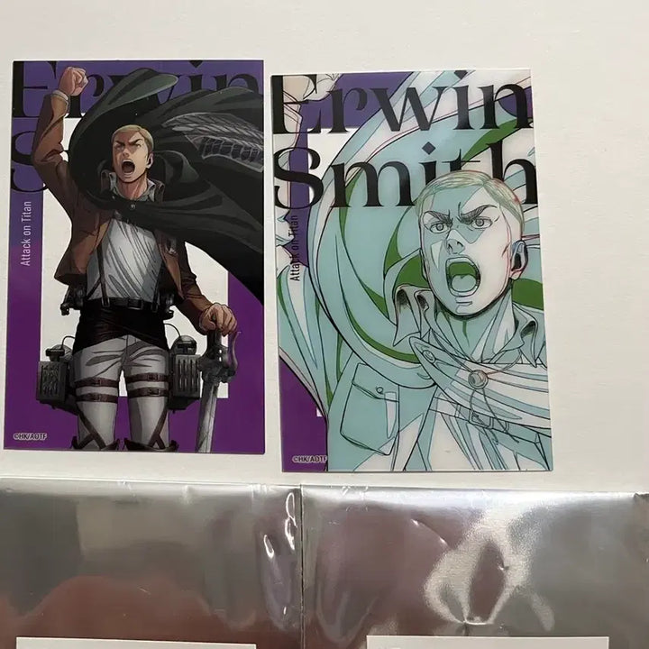 [BUNJANG] Attack on Titan Armin &amp; Erwin Animate Hongdae Pop-up Goods Bundle Set / 진격의거인 아르민 엘빈 애니메이트 홍대 팝업 굿즈 일괄