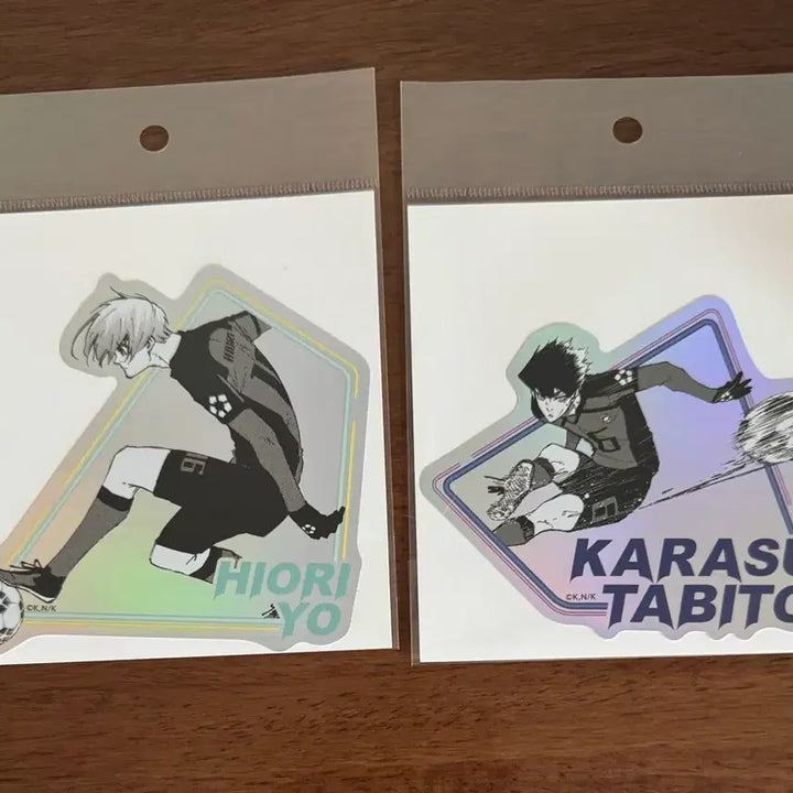 [BUNJANG] Blue Lock Original Art Exhibition Hiori Yo Karasu Tabito Sticker Set / 블루록 원화전 블루록전 히오리 요우 카라스 타비토 스티커