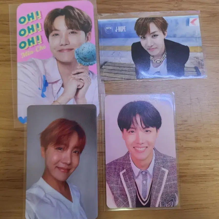 [BUNJANG] BTS J-Hope Dark &amp; Wild Danger Love Yourself Photocard Bundle Set / (일괄) BTS 방탄 제이홉 호석 포카 다크앤와일드 댄져 럽셀