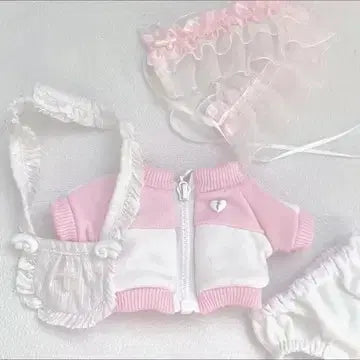 [BUNJANG] Chiyu Closet Jersey Maid Pink Cotton Doll Clothes / 20 치유옷장 져지메이드 핑크 / 솜옷 솜깅 솜인형옷