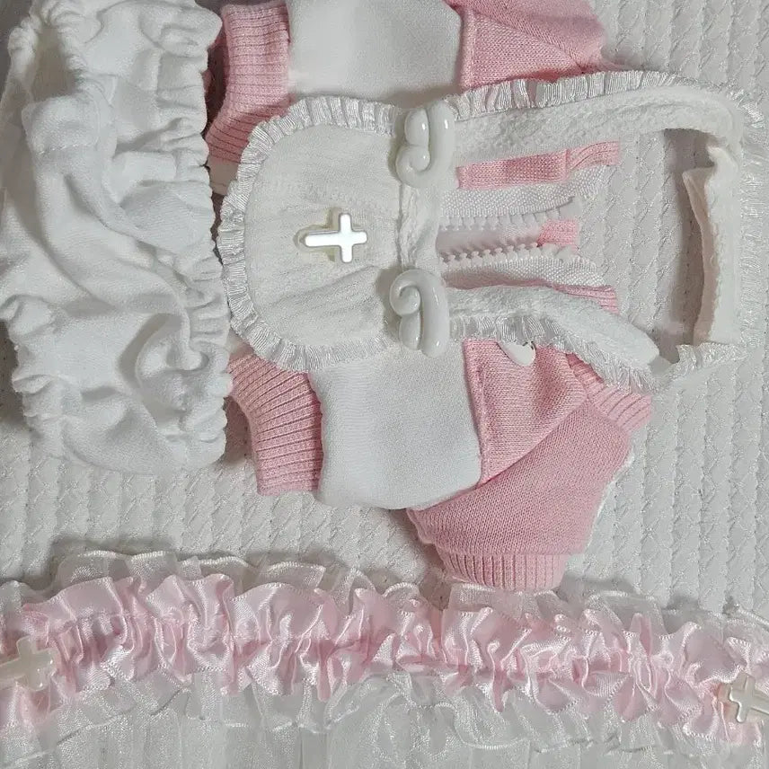 [BUNJANG] Chiyu Closet Jersey Maid Pink Cotton Doll Clothes / 20 치유옷장 져지메이드 핑크 / 솜옷 솜깅 솜인형옷
