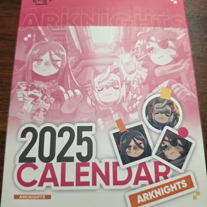 [BUNJANG] Arknights 2025 Illustration Calendar Set / 명일방주 2025 달력 일러스트