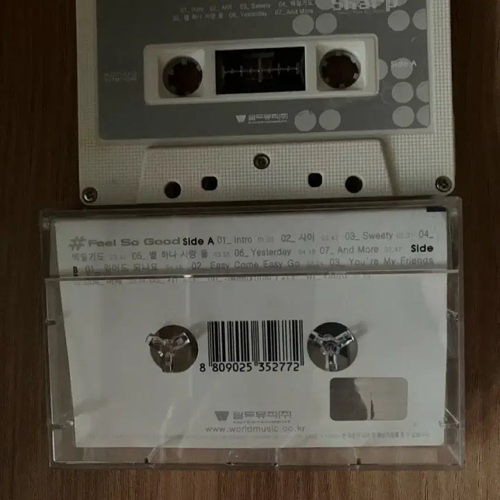 [BUNJANG] SHARP 4th Album "Proud To Be Gold" Cassette Tape / Sharp 4집 카세트테이프