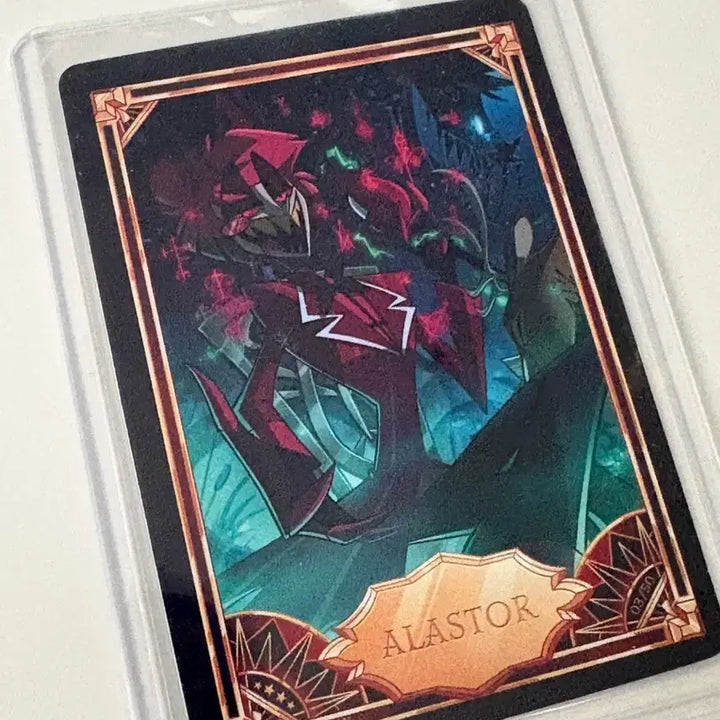 [BUNJANG] Hazbin Hotel Alastor Season 1 Trading Card / 해즈빈호텔 알래스터 시즌1 트레이딩카드