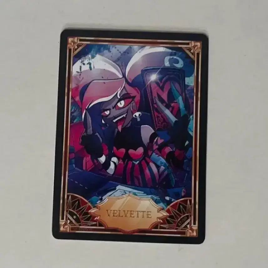 [BUNJANG] Hazbin Hotel Season 1 Velvet 2nd Trading Card / 해즈빈호텔 시즌1 벨벳 2nd 트레카 양도