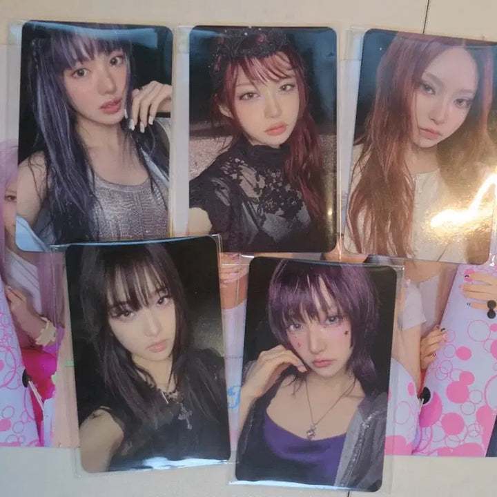 [BUNJANG] Kikikikikiki 1st Week Official Photocard Set (LeeSol, Sui, Haeum, Kiya, Jiyu) / 키키 와이키키 공방포카 1주차 세트 이솔 수이 하음 키야 지유 올출
