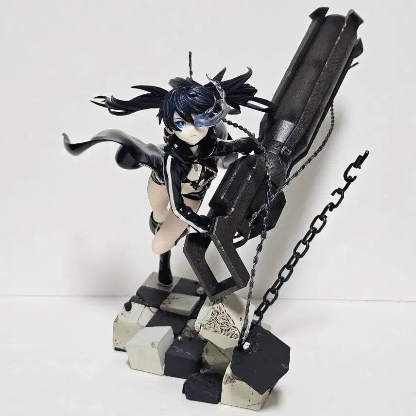 [BUNJANG] Black Rock Shooter Animation Version 1/8 Scale Figure / 택포 8만원,박스O)1/8 블랙록슈터 피규어 애니메이션 버전 수리품 판매합니다