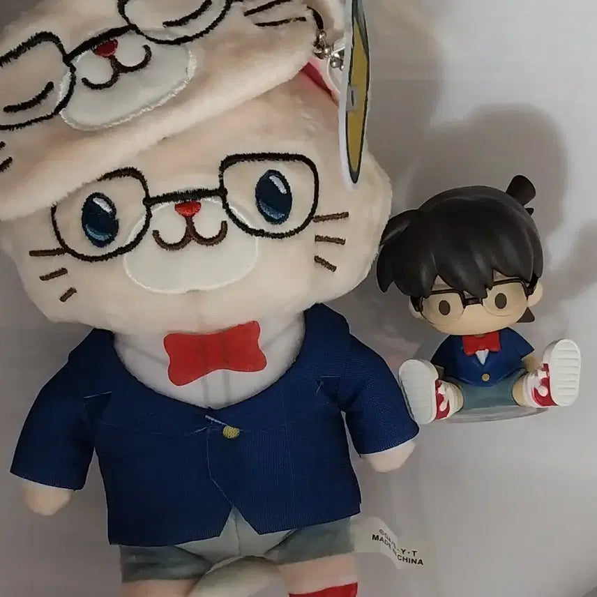 [BUNJANG] Detective Conan Nekonui Cat Doll Petadol Figure Bundle / 명탐정코난 네코누이 고양이 인형 페타돌 피규어 일괄