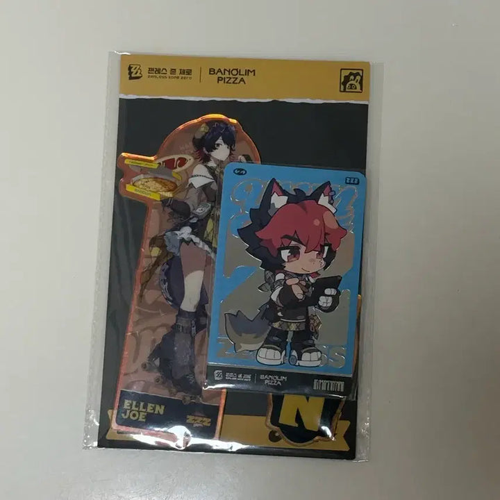 [BUNJANG] Balliom Pizza Ellen Jo Acrylic Stand + Sealed Photocard / (리딤o)반올림피자 엘렌 조 아크릴스탠드 미개봉 + 미개봉 포토카드