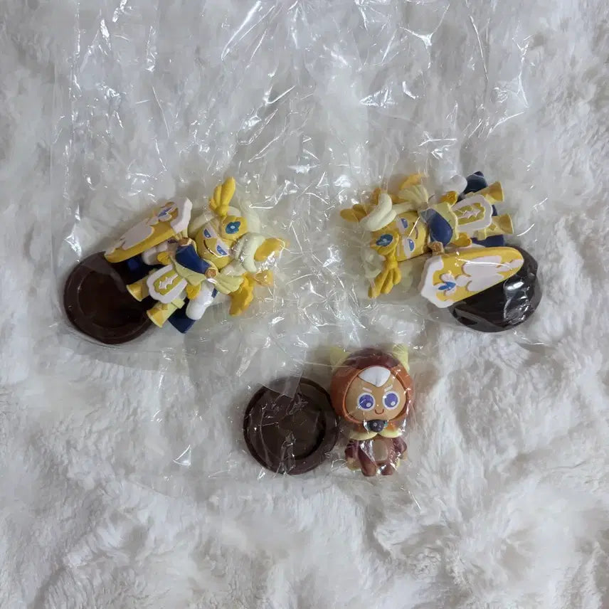[BUNJANG] Cookie Run Kingdom Madeleine Cookie &amp; Pancake Cookie Mini Figure Set / 쿠키런 킹덤 마들렌맛 팬케이크맛 쿠키 미니 피규어