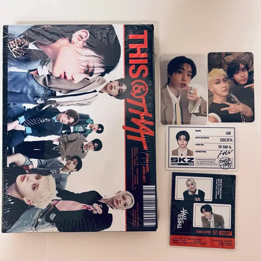 [BUNJANG] Stray Kids HAN THIS&amp;THAT THIS ver. Photocard / 한/스트레이키즈 THIS&amp;THAT THIS ver. 한HAN