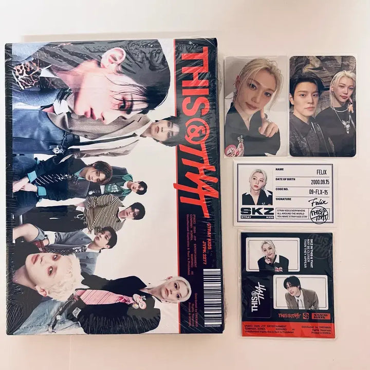 [BUNJANG] Stray Kids Felix THIS&amp;THAT THIS ver. Set / 필릭스/스트레이키즈 THIS&amp;THAT THIS ver. 필릭스세트