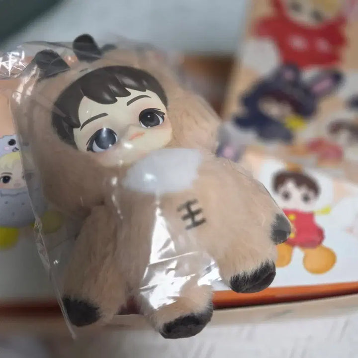 [BUNJANG] RIIZE Pop Mart Fluffy Doll Keyring (Sungchan, Shotaro, Sohee) / 라이즈 팝마트 플러피 인형 키링 양도(성찬,쇼타로,소희)