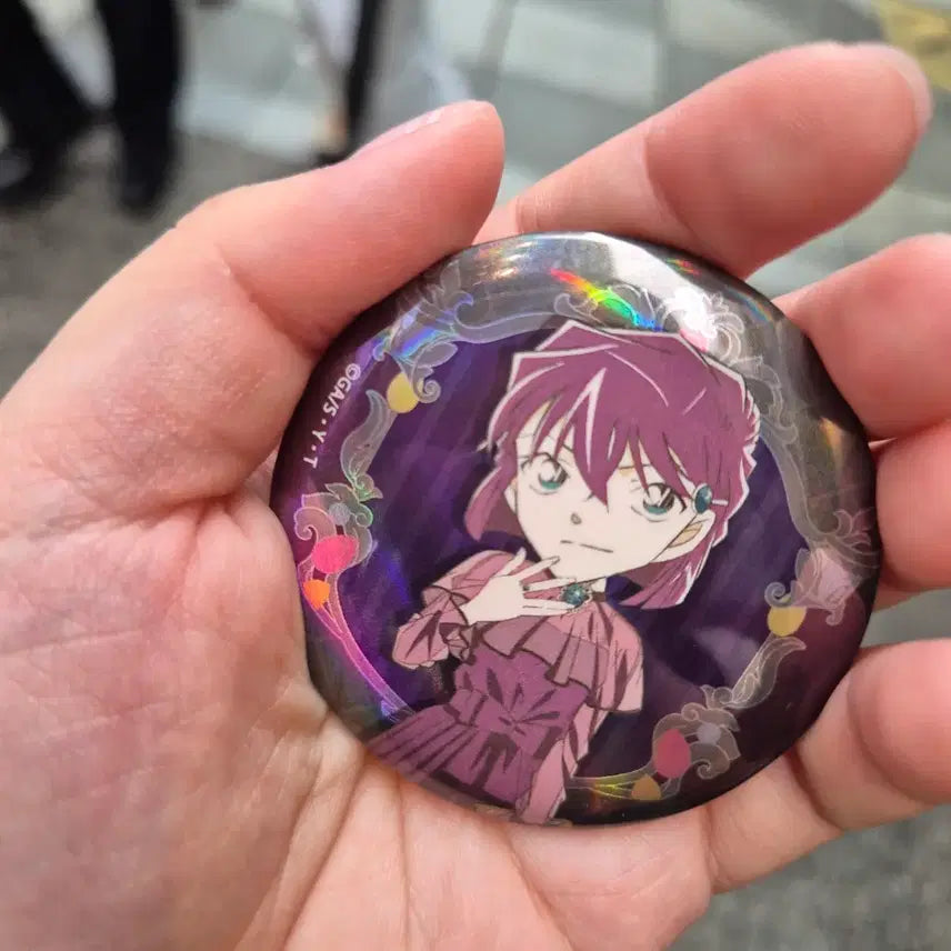 [BUNJANG] Detective Conan Haibara Ai / Shiho Miyano Badge / 명탐정 코난 뱃지 하이바라/홍장미 뱃지
