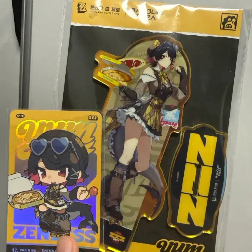 [BUNJANG] Zenless Zone Zero Ellen Acrylic Stand + Photocard / 젠레스 존 제로 엘렌 아크릴 스탠드 + 포토카드 반올림