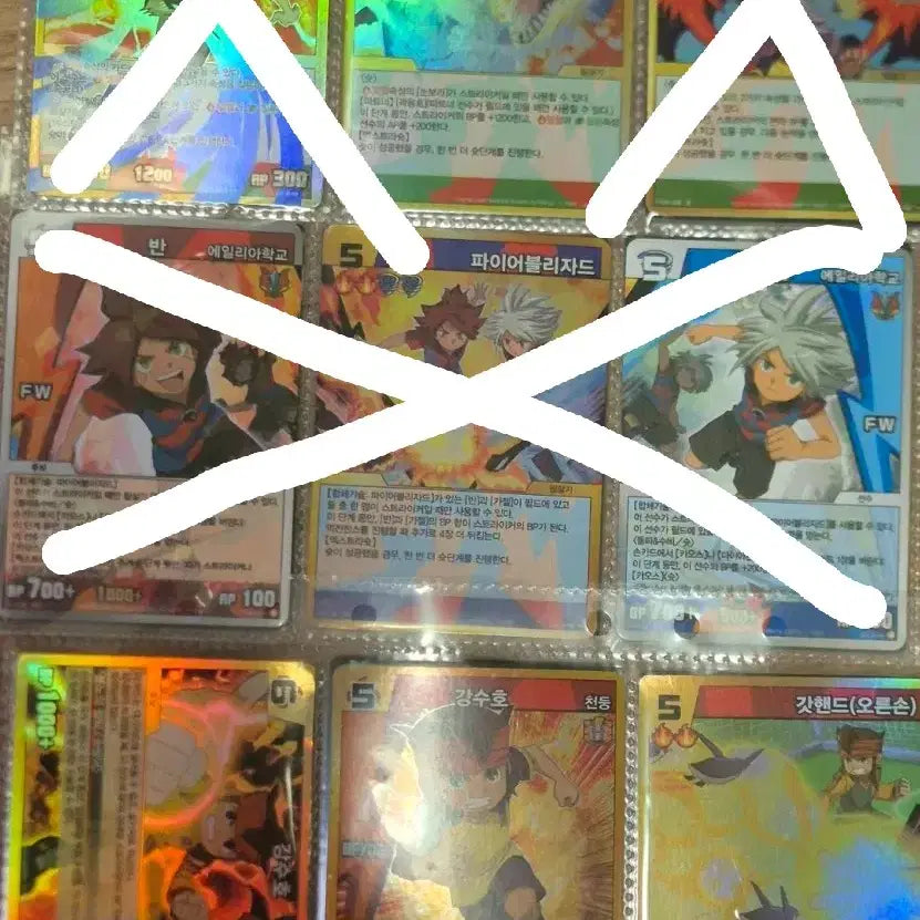 [BUNJANG] Thunder Eleven Korean Edition Trading Cards / 썬더일레븐 한국판 카드 판매합니다