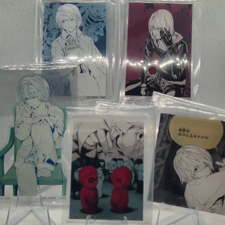 [BUNJANG] Death Note Nia Acrylic Stand/Keychain Bundle Set / [니아니아니아니아니아] 데스노트 니아 아크릴 스탠드/키링 대광기 처분 (야가미 라이트, 당신이 키라입니다)