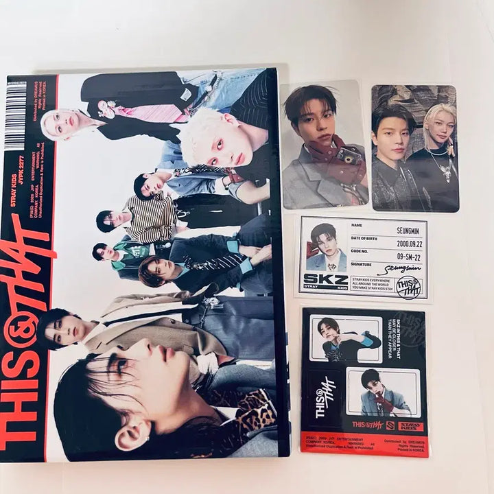 [BUNJANG] Stray Kids Seungmin THIS&amp;THAT THIS ver. Set / 승민/스트레이키즈 THIS&amp;THAT THIS ver. 승민세트