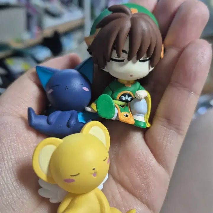 [BUNJANG] Cardcaptor Sakura Gacha Figure Set (Sakura, Syaoran, Kero, Spinel Sun) / 카드캡터사쿠라 카캡사 어깨쿵 가챠 피규어 샤오랑 케로 스피넬 선 일괄 판매