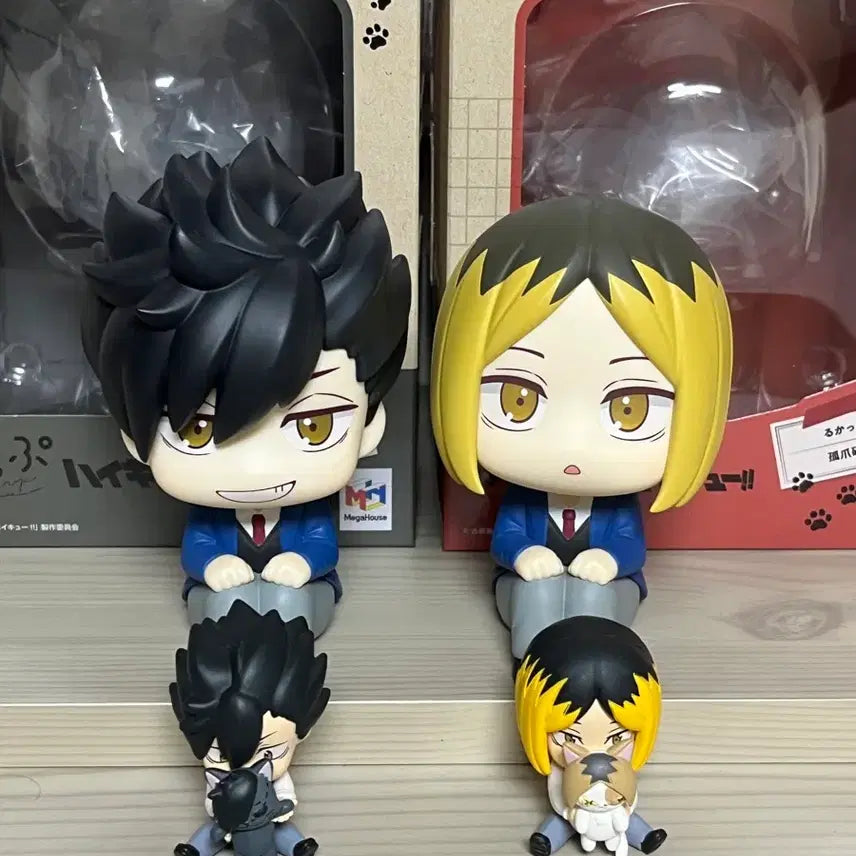 [BUNJANG] Megahouse Haikyuu!! Nekoma High School Kuroo Kenma Uniform Look Up Figure Bundle / 메가하우스 하이큐 네코마 쿠로오 켄마 교복 룩업 피규어 숨바꼭질 가챠 일괄