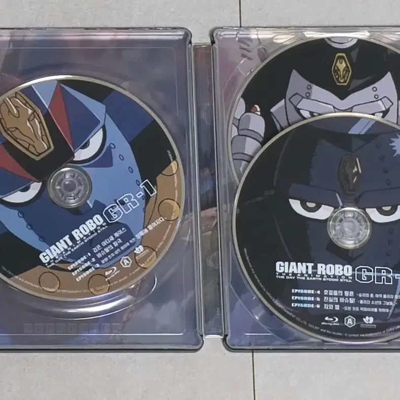 [BUNJANG] Giant Robo DVD &amp; Blu-ray Bundle Set / 자이언트 로보 DVD &amp; 블루레이