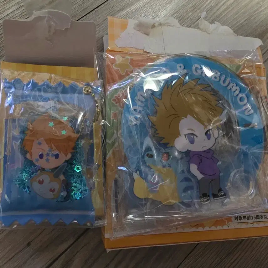[BUNJANG] Digimon Jelly Keychain + Pen Stand Acrylic Taichi Set / 디지몬 젤리 키링+펜꽂이 아크릴 매튜 팝니다.