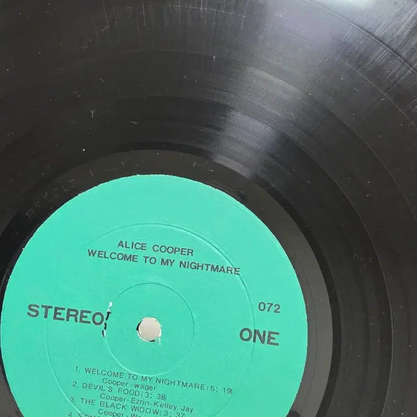[BUNJANG] Alice Cooper Welcome To My Nightmare LP (Copy) / 앨리스 쿠퍼 LP 복사반 Welcome To My Nightmare