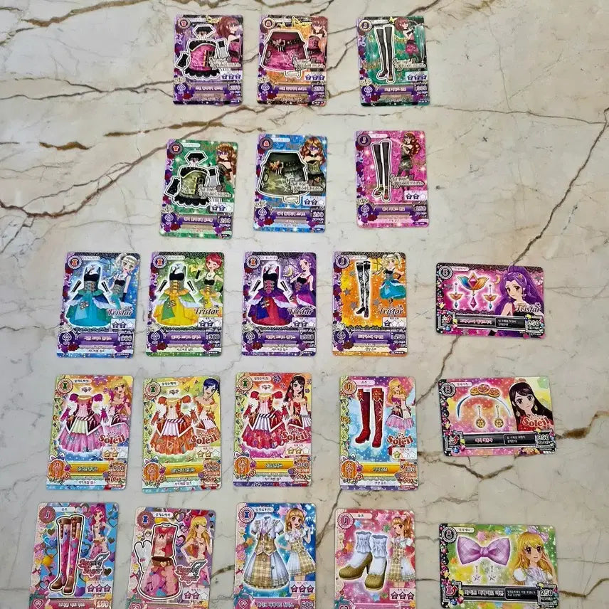 [BUNJANG] Aikatsu Masquerade, Tristar, Soleil, Movie Edition Cards / 아이엠스타 마스커레이드,트라이스타,솔레이유, 극장판 카드