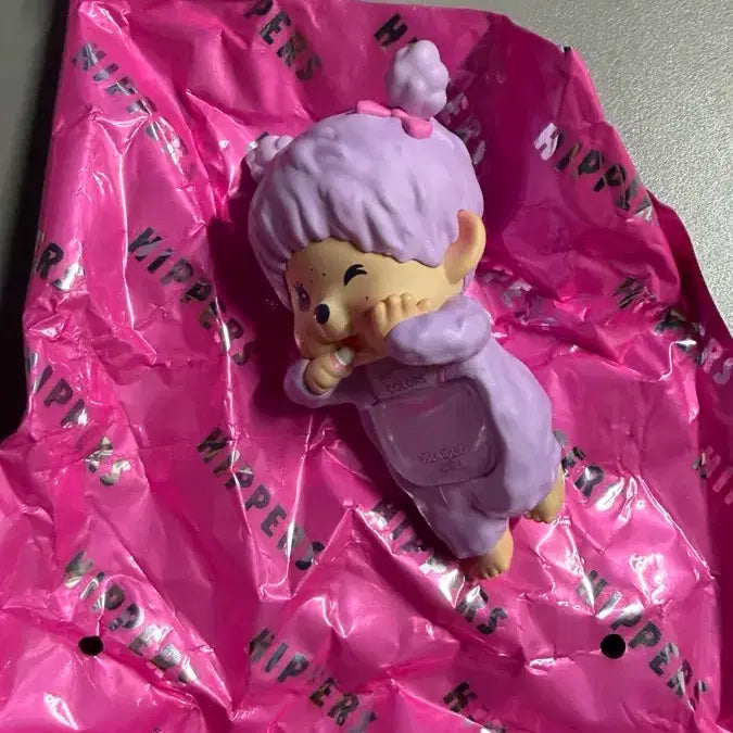 [BUNJANG] Sonny Angel Monchhichi Hipper Purple Figure / 소니엔젤 몬치치 히퍼 보라색