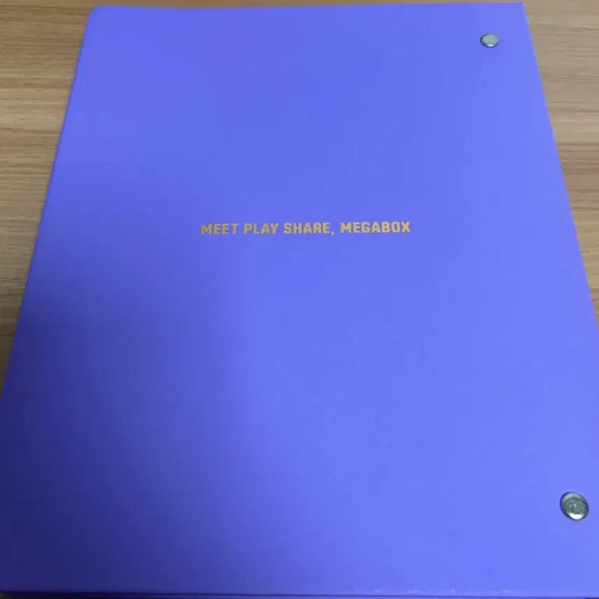 [BUNJANG] Megabox Original Ticket Book Season 2 Purple / 메가박스 오리지널 티켓 북 시즌2 퍼플 판매