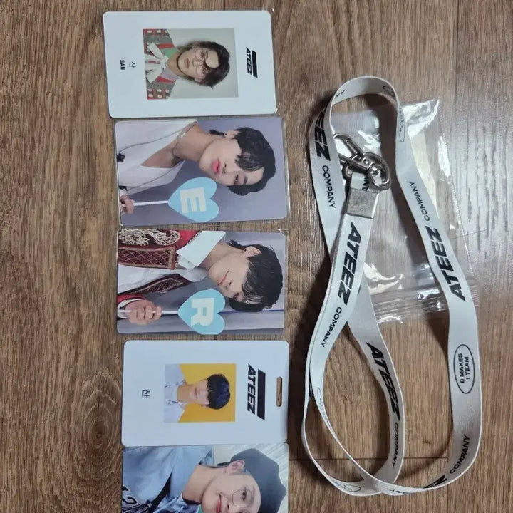 [BUNJANG] ATEEZ San, Mingi Photocard &amp; Poster Bundle Set / 에이티즈 최산, 민기 포카 및 포스터 일괄 판매합니다