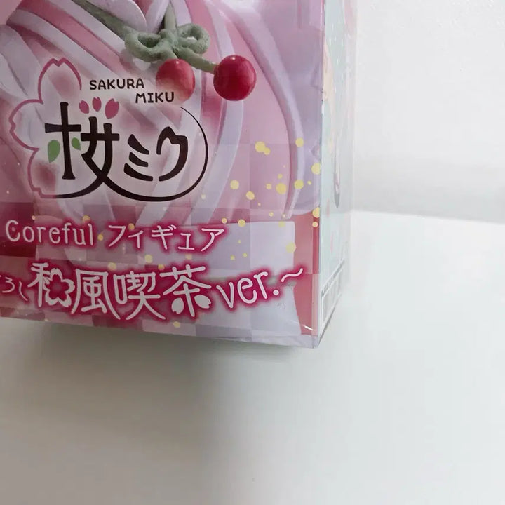 [BUNJANG] Sakura Miku Coreful Teahouse Figure (Sealed) / 사쿠라 미쿠 코어풀 찻집 피규어 미개봉