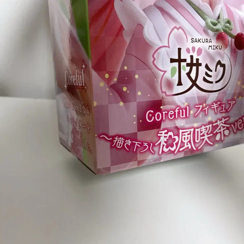 [BUNJANG] Sakura Miku Coreful Teahouse Figure (Sealed) / 사쿠라 미쿠 코어풀 찻집 피규어 미개봉