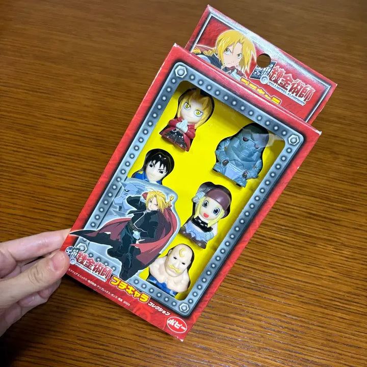 [BUNJANG] Fullmetal Alchemist Finger Figure Sealed Vintage Goods / 강철의 연금술사 손가락 피규어 미개봉 빈티지 굿즈