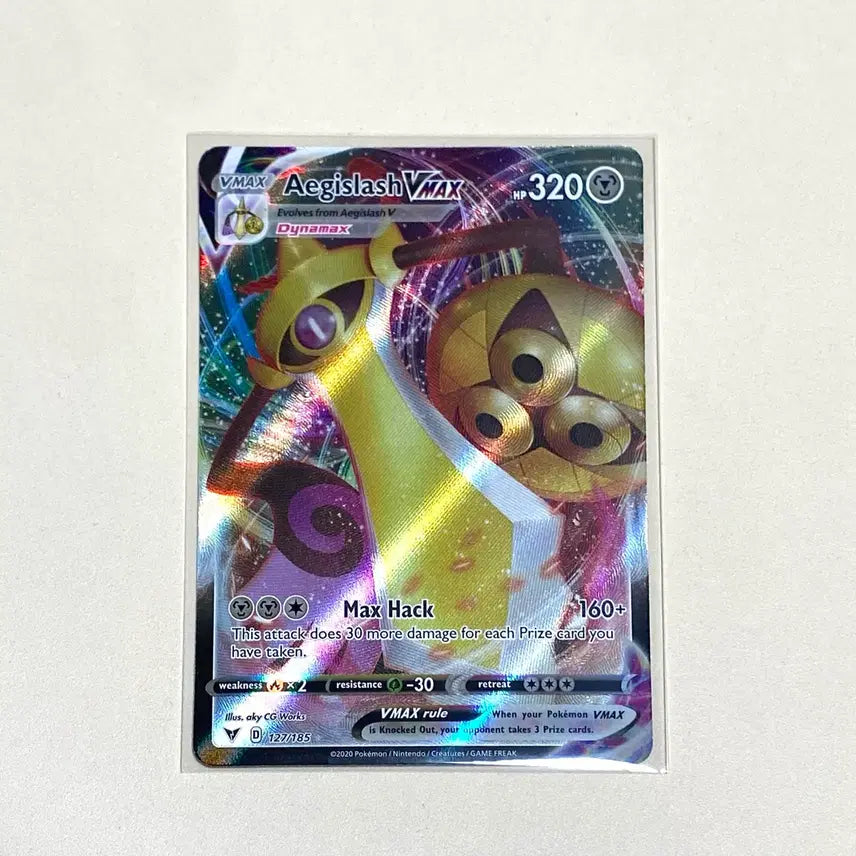 [BUNJANG] Pokemon Card Aegislash VMAX RRR (English) / (포켓몬카드) 북미 킬가르도 Vmax RRR (영판, 영어판)