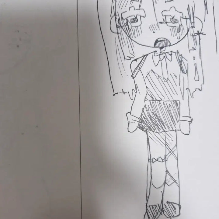 [BUNJANG] Custom Hand-Drawn Doodle Illustration Commission / 낙서 손그림 커미션