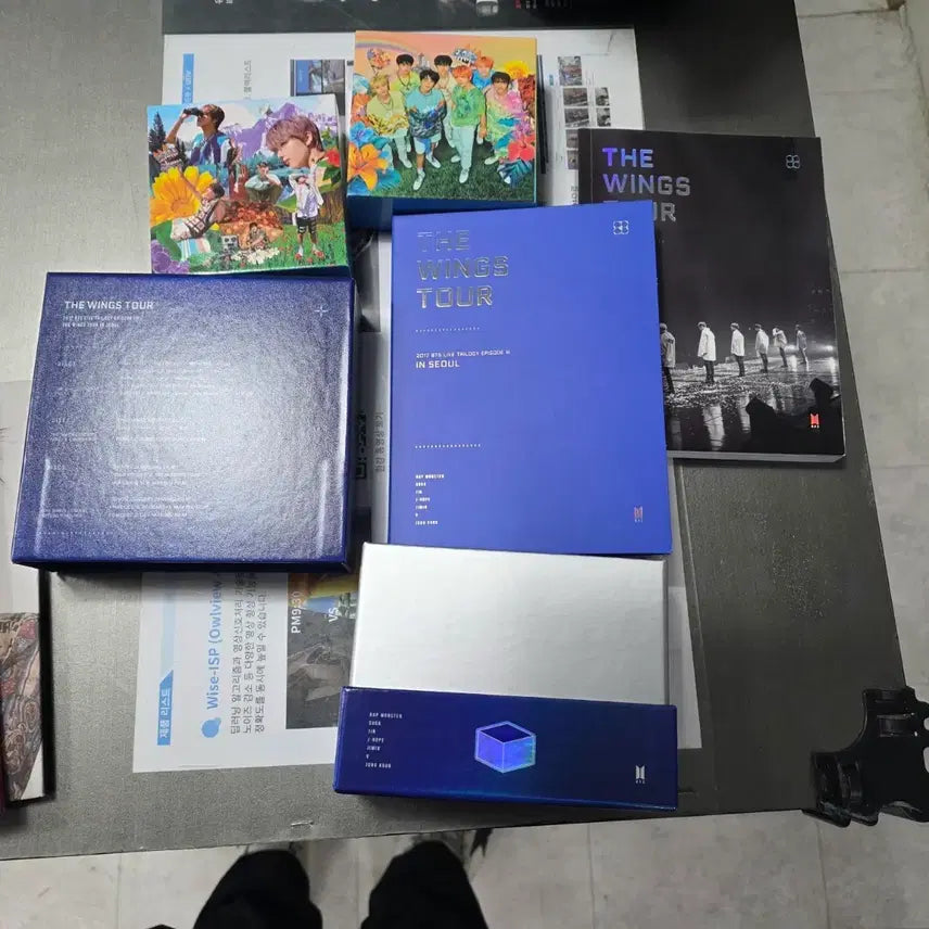 [BUNJANG] BTS WINGS TOUR DVD Full Set of 3 / 방탄소년단 WINGS TOUR DVD 3종 풀셋