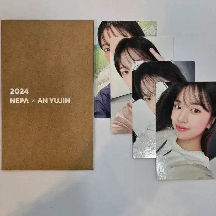 [BUNJANG] IVE An YuJin NEPA 2024 Official Photocard Set / 안유진 NEPA 네파 2024 공식 포토카드 포카 4장 세트
