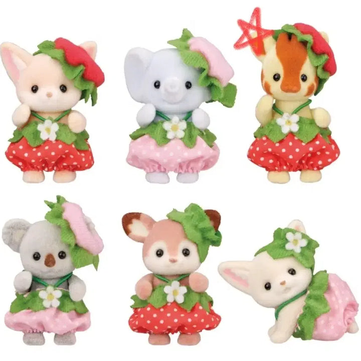 [BUNJANG] Sylvanian Families North America Exclusive Strawberry Blind Bag Giraffe / 기린) 실바니안 미국 공홈 한정 딸기 블라인드백