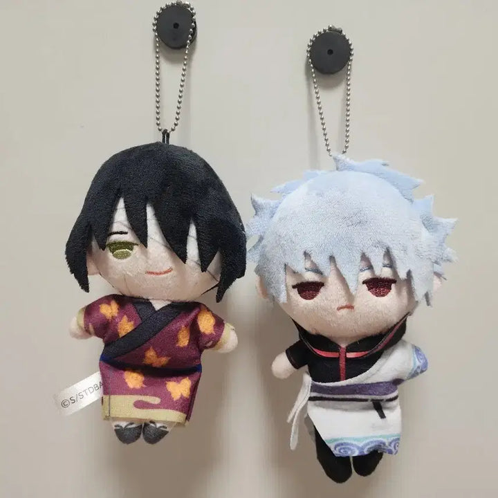 [BUNJANG] Gintama Gintoki &amp; Takasugi Plush Dolls / 은혼 긴토키, 타카스기 인형 판매