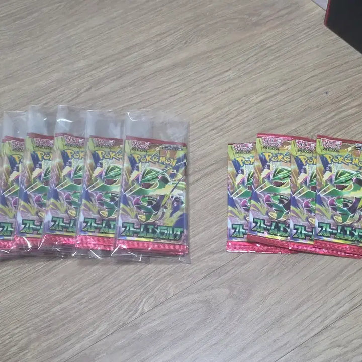 [BUNJANG] Pokémon TCG Emerald Storm Booster Packs (34) / 에메랄드스톰 일판 서치팩 34개