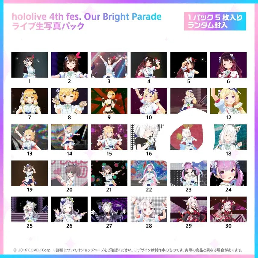 [BUNJANG] Hololive 4th Fes Shirakami Fubuki Live Photo 