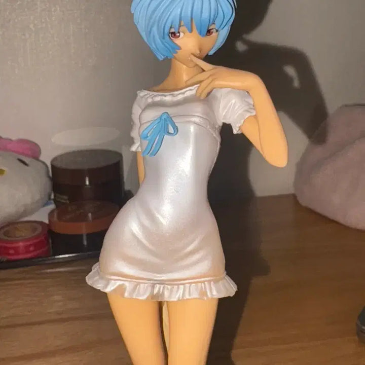 [BUNJANG] Evangelion Rei Ayanami SEGA Pure Dreamy Pajama Ver. Figure / 에반게리온 아야나미 레이 SEGA 퓨어 베이비 파자마 피규어